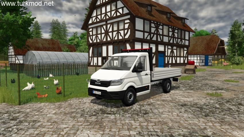 FS25 - MAN TGE Flatbed V1.1