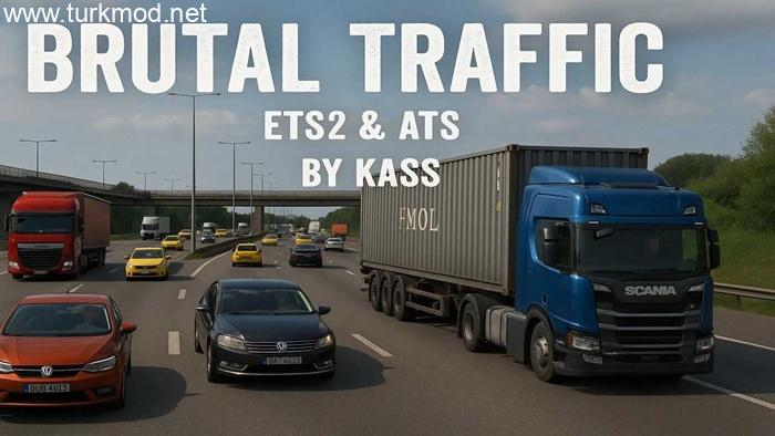 ATS - Brutal Traffic Mod V6.8