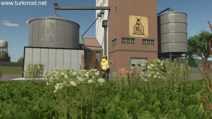 FS25 - Modernized Flour Mill V1.5