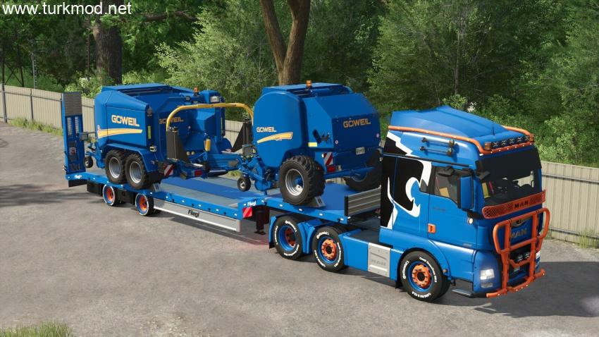 FS25 - MAN TGX Semi-truck Pack V2.0