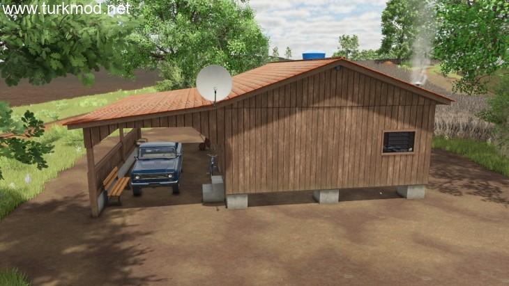 FS25 - Southern Brazil Wood House V1.0
