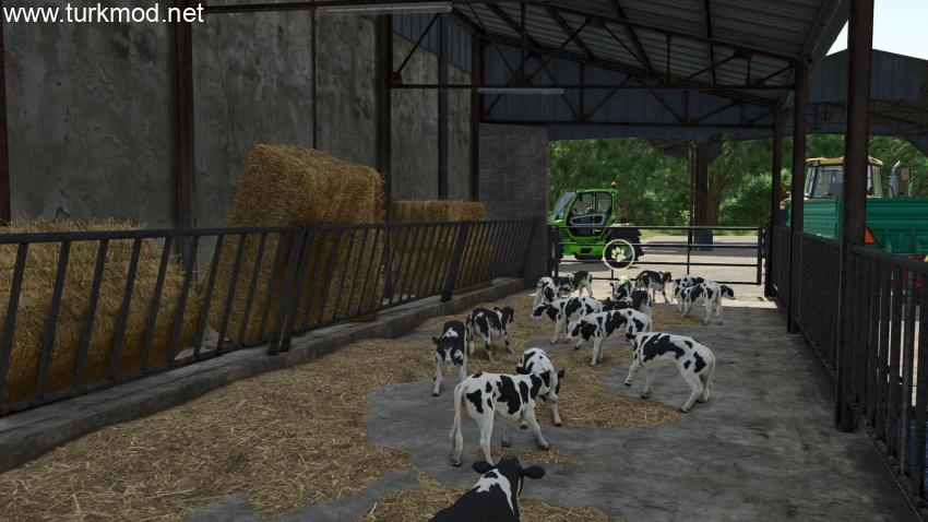 FS25 - Feret Calf Stall V1.0