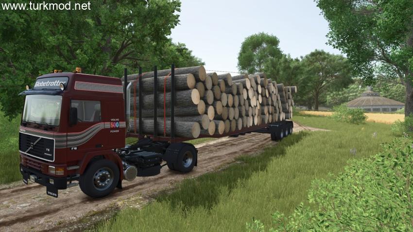 FS25 - Old Log Trailer V1.0