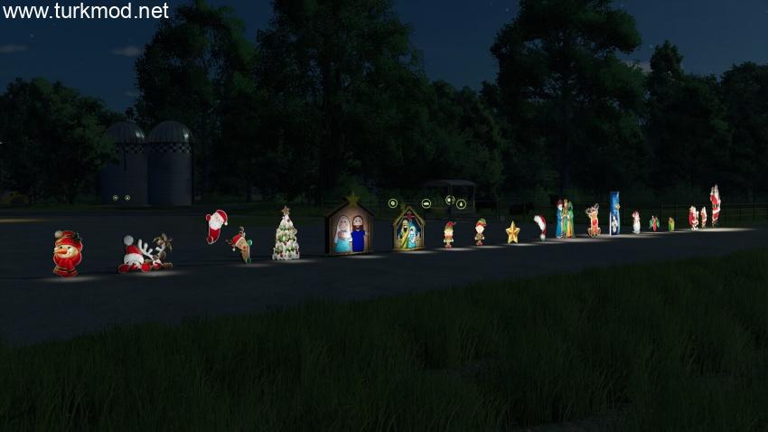 FS25 - Christmas Cutouts V1.0