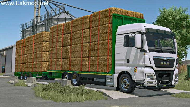 FS25 - MAN TGX 6x2 Straw Bale V1.0.0.1