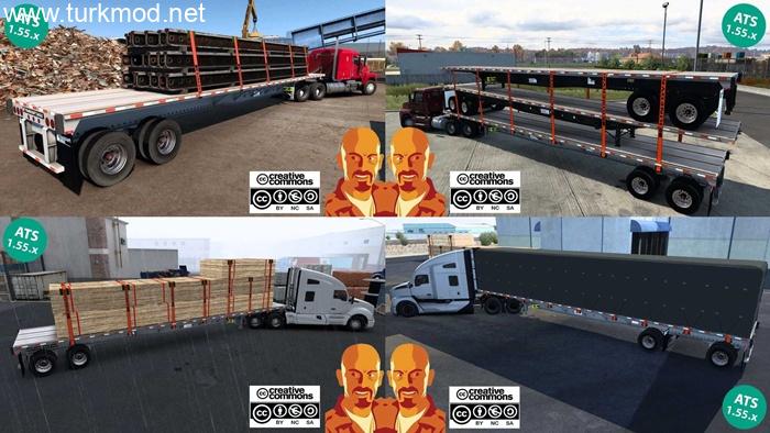 ATS - Transcraft Trailers Collection V1.0 ATS - Transcraft Trailers Collection V1.0