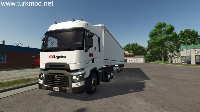 FS25 - Renault Trucks T – XPO Logistics V2.0 FS25 - Renault Trucks T – XPO Logistics V2.0