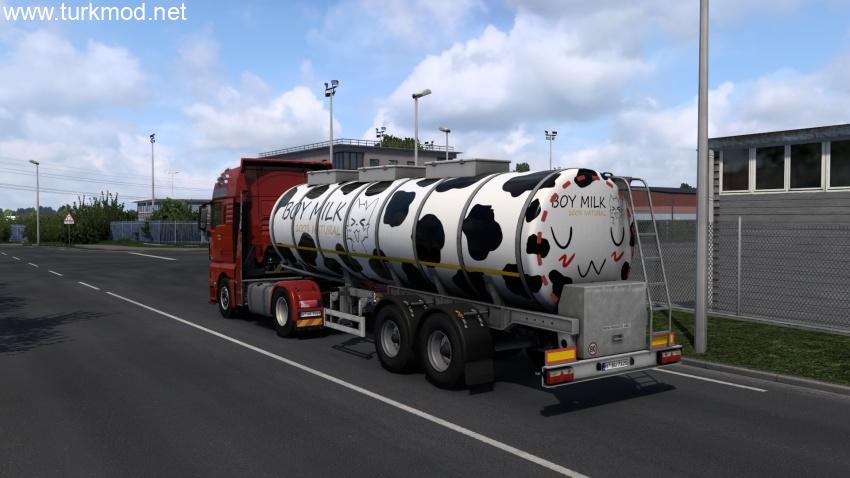 ETS2 - Boy Milk Trailer Skin