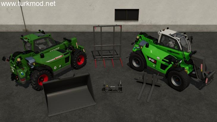 FS25 - Sennebogen/Fendt Telehandler Pack V1.0