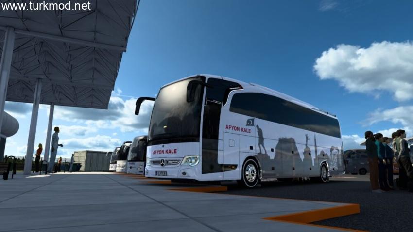 ETS2 - Afyon Kale Tourism Bus Wrap Skin V1.57