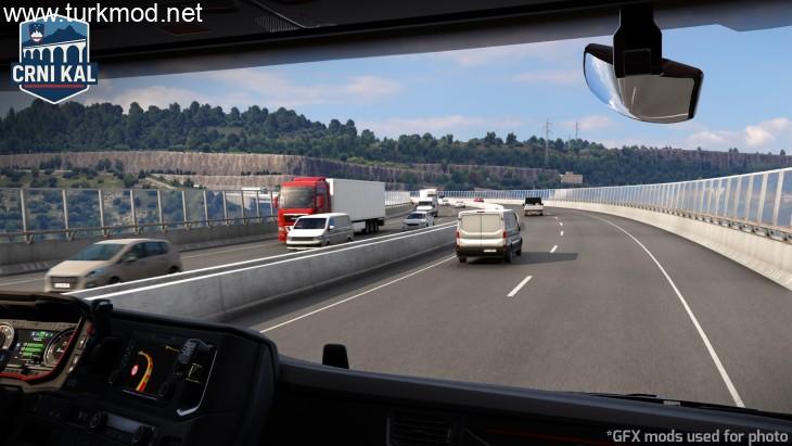 ETS2 - Crni Kal 1.1 (Koper + A1 Rework) V1.56