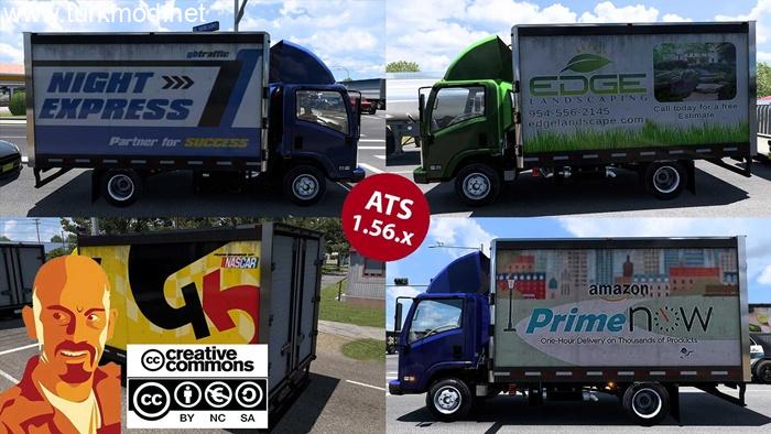 ATS - Box Truck Traffic Pack V1.0 ATS - Box Truck Traffic Pack V1.0