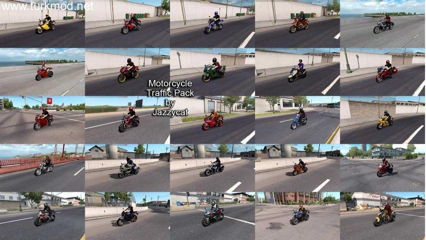 ATS - Motorcycle Traffic Pack V6.5.11