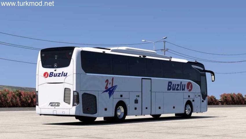 ETS2 - Buzlu Turizm Skin for New Tourismo 16 V1.57