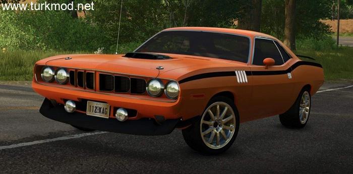 FS25 - 1971 Plymoth Cuda V1.0 FS25 - 1971 Plymoth Cuda V1.0