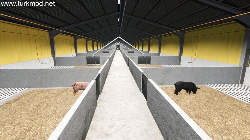 FS25 - Pigsty And Manure Heap V1.0