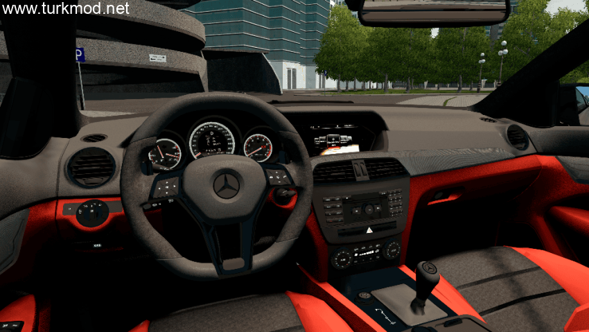 City Car Driving 1.5.9.2 - Mercedes-Benz C63 W204 Coupe 2012