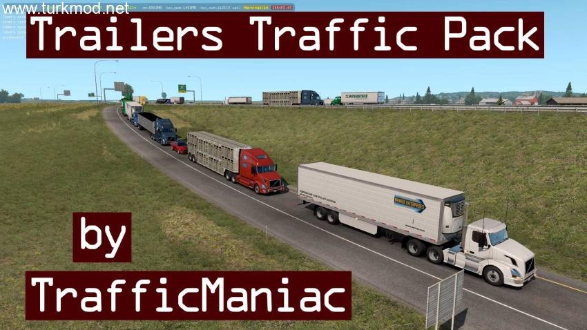 ATS - Trailers Traffic Pack V7.6