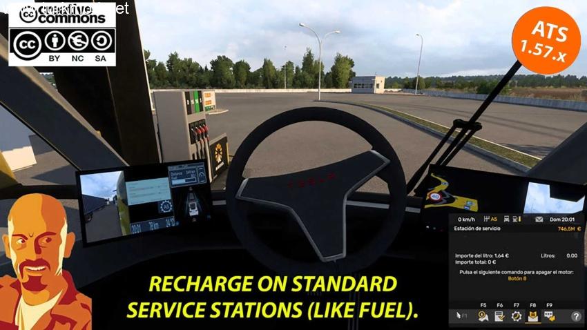 ATS - Tesla Semitruck 2019 V2.0 Improved DEF