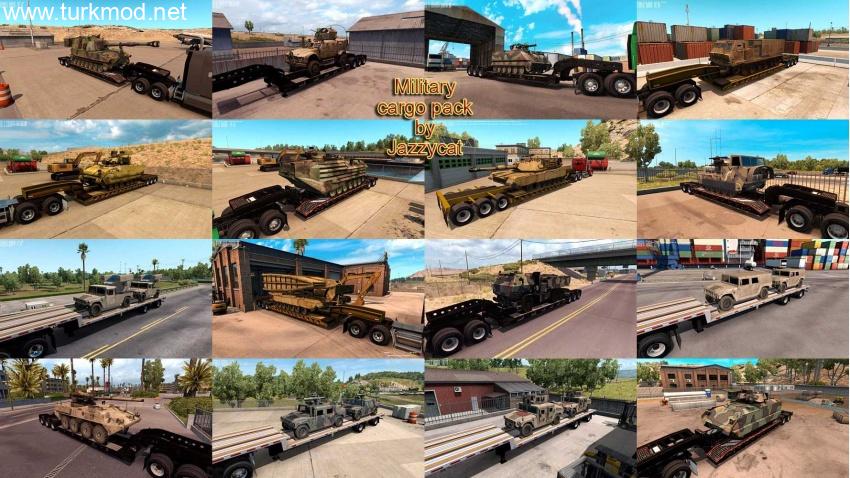 ATS - Military Cargo Pack V1.6