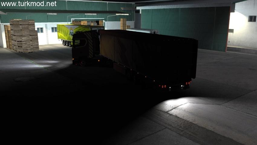 ETS2 - Brighter Low Beam Reverse Lights V1.57.251214
