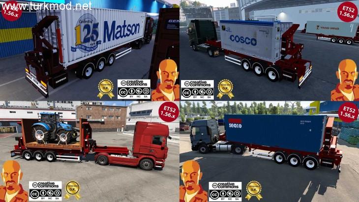 ETS2 - Hammar Boxloader Trailers V1.0 ETS2 - Hammar Boxloader Trailers V1.0