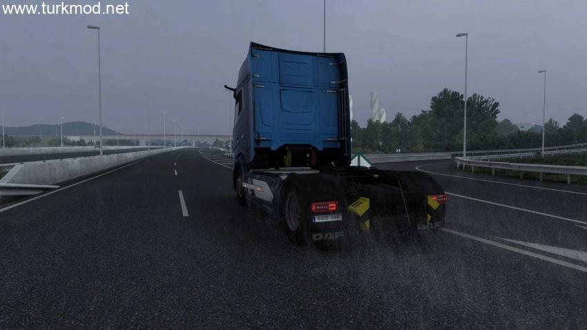 ETS2 - Realistic Rain V5.1.1