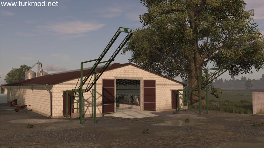FS25 - Cow Barn With Manure Conveyor V1.0
