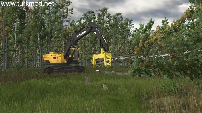 FS25 - John Deere – FD 55 Fellerbuncher Head V1.0 FS25 - John Deere – FD 55 Fellerbuncher Head V1.0
