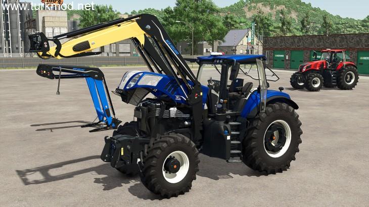 FS25 - New Holland T8 Frontloader V1.0