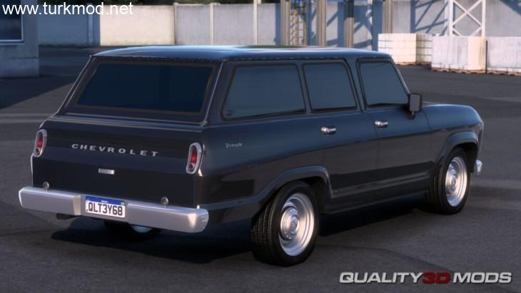 ETS2 - 1973 Chevrolet Veraneio + Trailer V1.56 ETS2 - 1973 Chevrolet Veraneio + Trailer V1.56