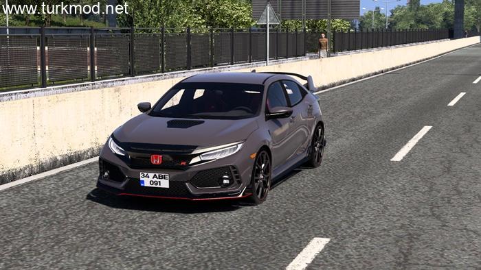 ETS2 – Honda Civic Type R FK8 V1.55 ETS2 – Honda Civic Type R FK8 V1.55