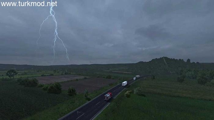 ETS2 – Realistic Weather System V1.6 ETS2 – Realistic Weather System V1.6