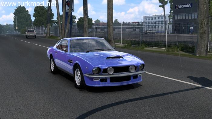 ETS2 – Aston Martin V8 Vantage 1977 V1.55 ETS2 – Aston Martin V8 Vantage 1977 V1.55