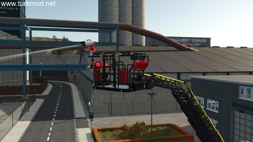 FS25 - Mercedes-Benz Trucks Atego 1327 Turntable Ladder 23/12 V1.0
