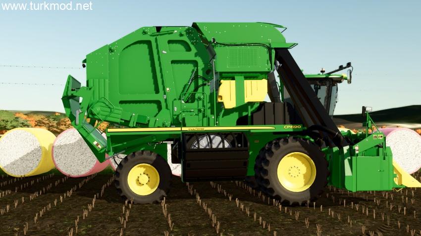 FS25 - John Deere 7760/CP690 Roller Pickers V1.1
