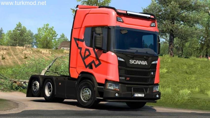 ETS2 - XT Addons for Scania R & S Next Gen V2.3