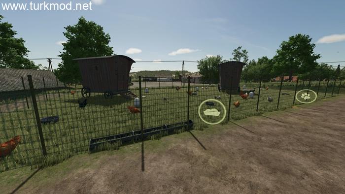FS25 - Placeable Outdoor Chicken Coop V1.1 FS25 - Placeable Outdoor Chicken Coop V1.1
