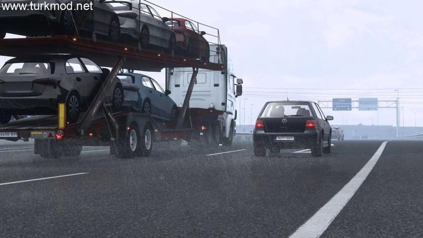 ETS2 - Realistic Rain V5.1.1