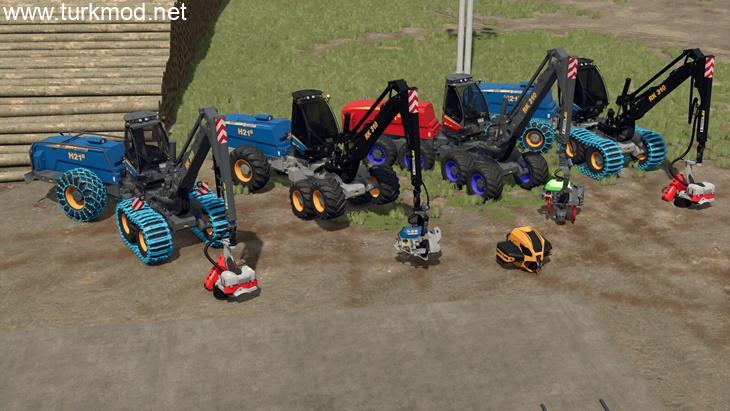 FS25 - Rottne H21D Steep Slope Pack V1.0.1.2 FS25 - Rottne H21D Steep Slope Pack V1.0.1.2
