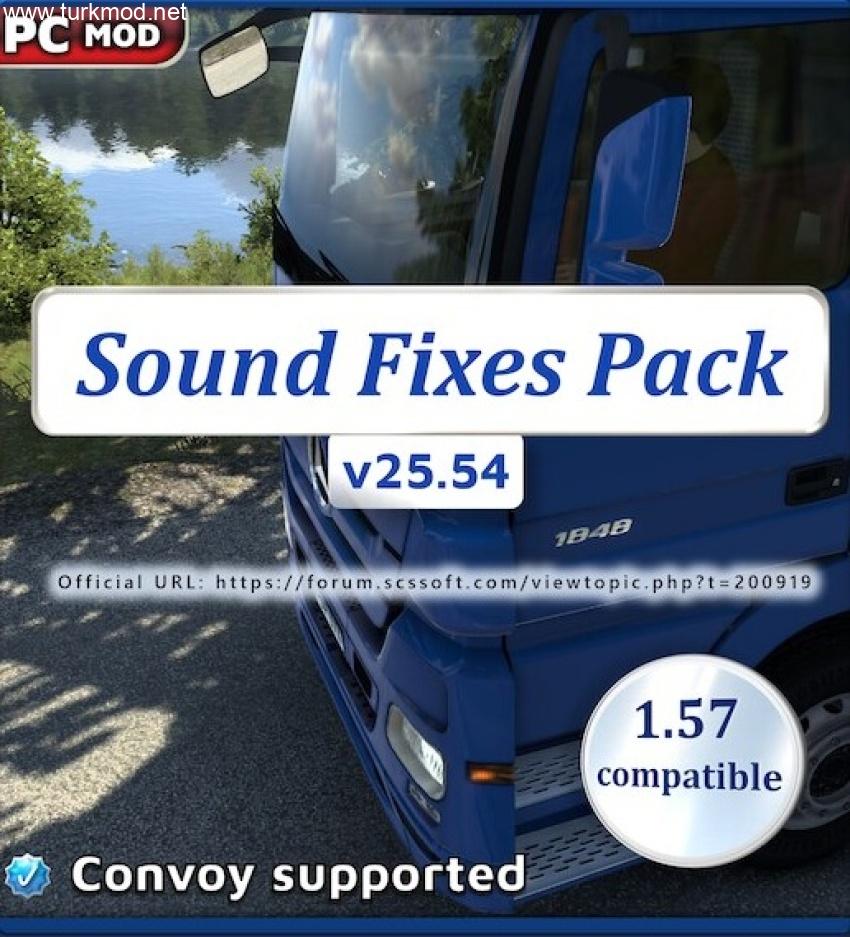 ETS2 - Sound Fixes Pack V25.54