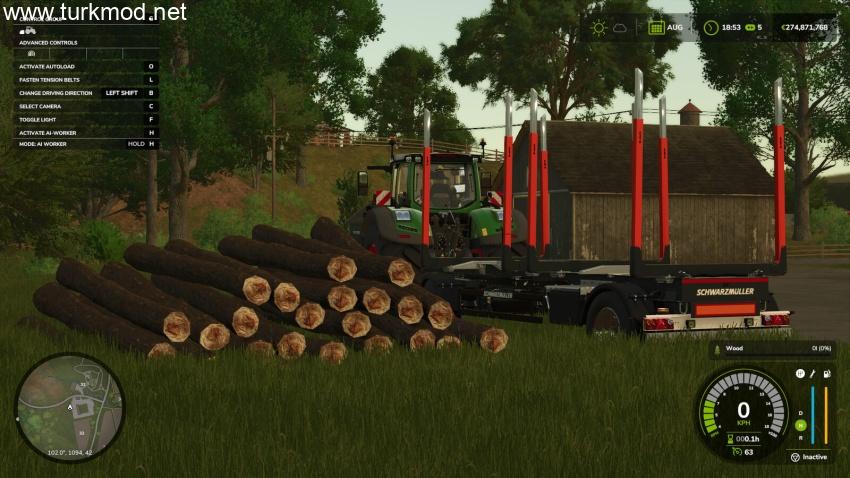 FS25 - Auto Load Wood V1.0