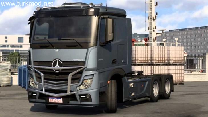 ETS2 - Mercedes Benz Actros Euro 6 Truck V1.56 ETS2 - Mercedes Benz Actros Euro 6 Truck V1.56
