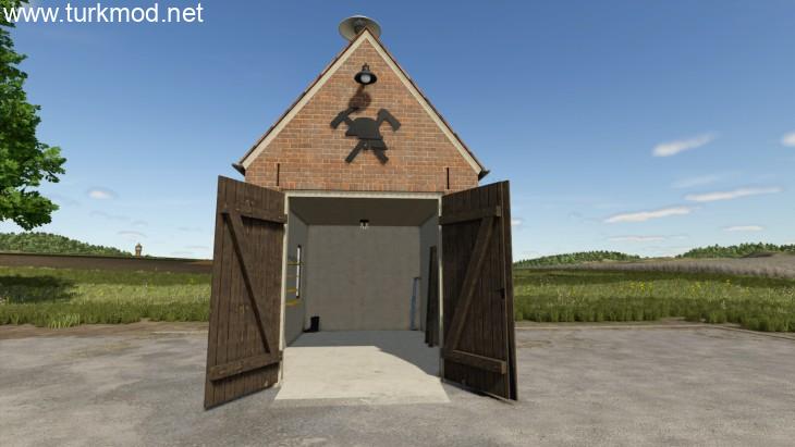 FS25 - Placeable GDR Fire Station V1.0