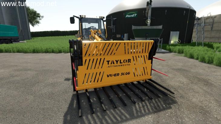 FS25 - Taylor Attachments Viper Silage Fork Pack V1.0