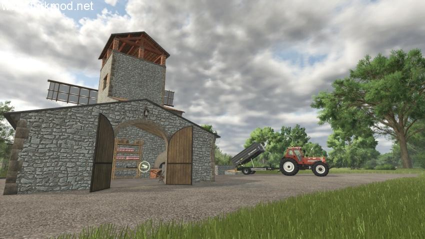 FS25 - Windmill And Its Bakery V1.0