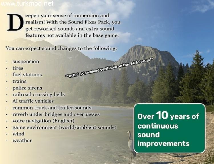 Sound Fixes Pack V26.04