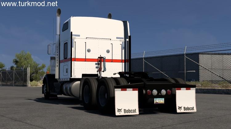 Kenworth W900 Bobcat Skin & Mudflap Pack V1.58