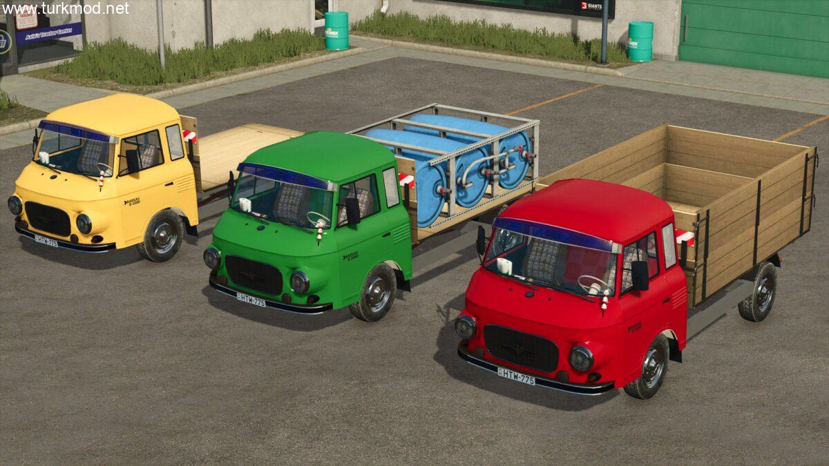 Barkas B1000 Multiservice & Livestock Trucks v 5.1 Barkas B1000 Multiservice & Livestock Trucks v 5.1