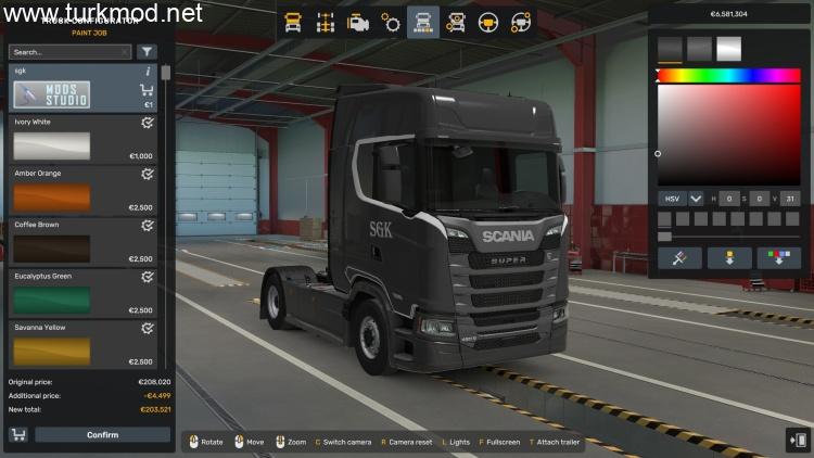 Scania S SGK Skin V1.0